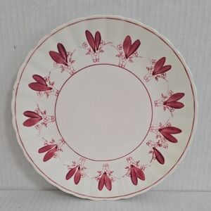 Vintage Handpainted Blue Ridge / Southern Pottery 8 1/4 Inch Plate